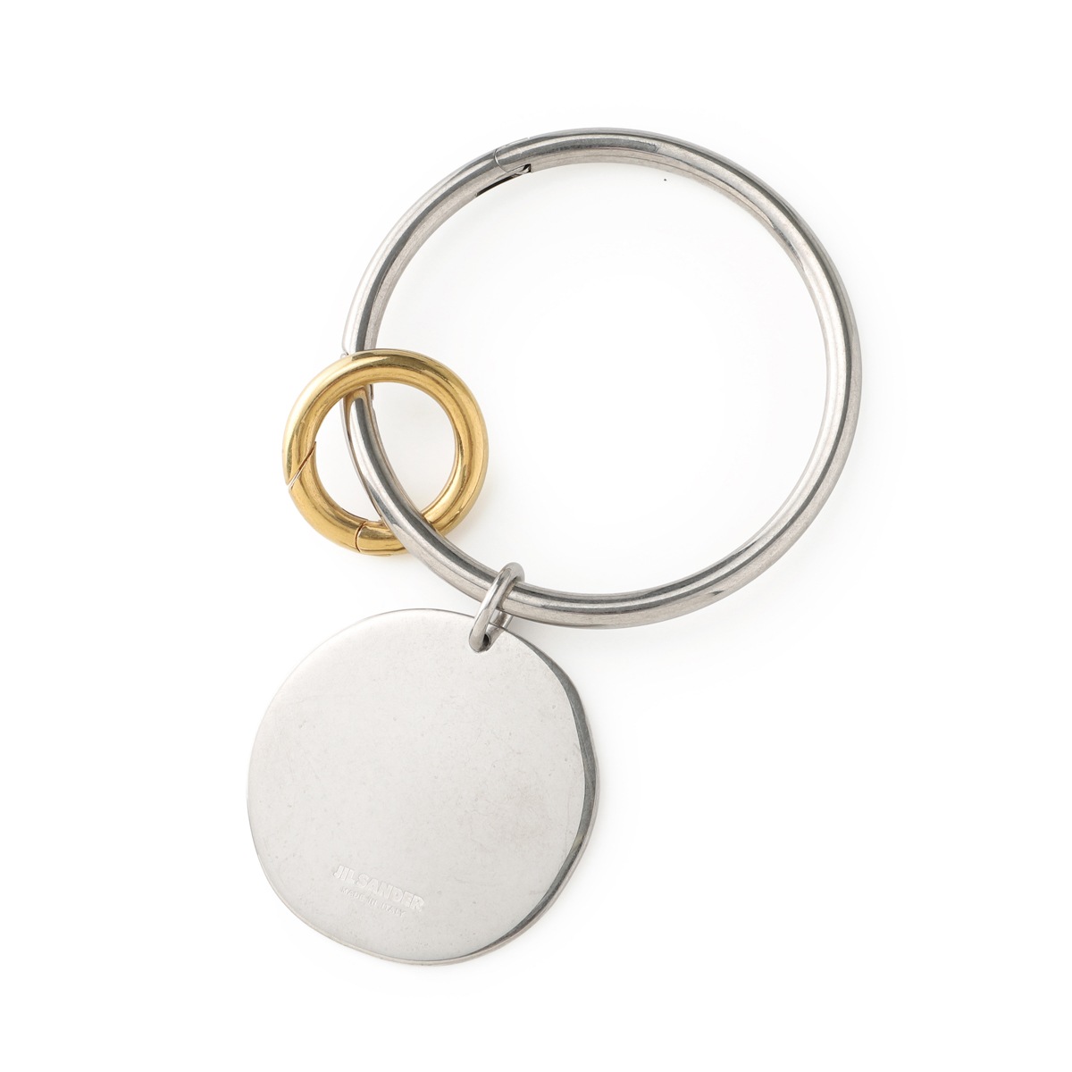 JIL SANDER ジルサンダー キーチャーム/バッグチャームシルバー/CIRCLE