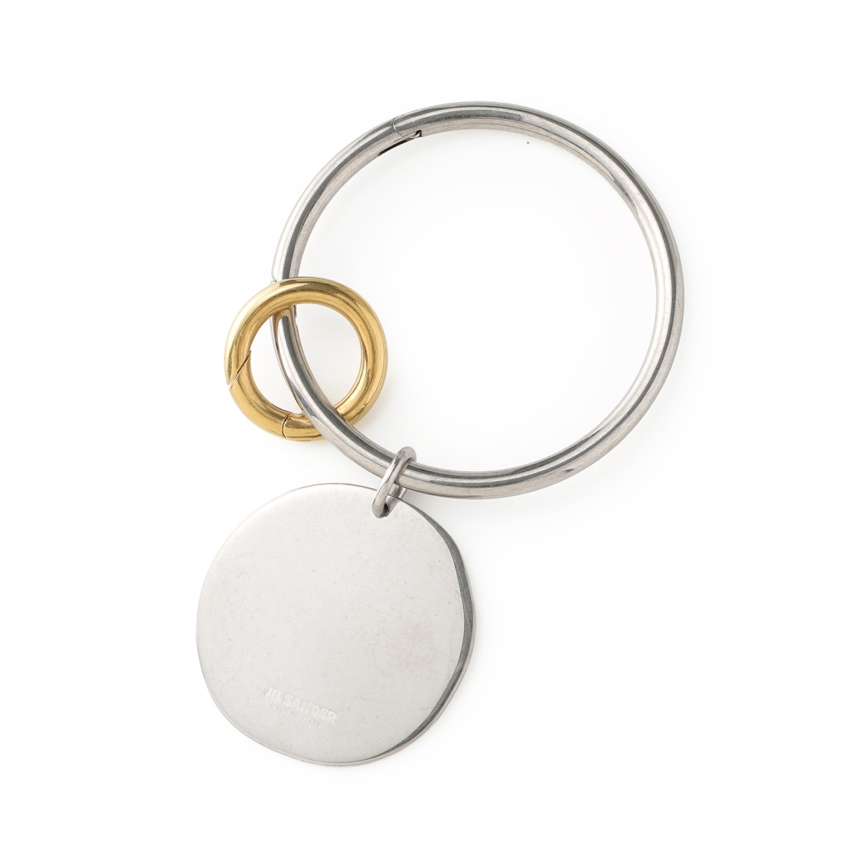 JIL SANDER ジルサンダー キーチャーム/バッグチャームシルバー/CIRCLE