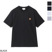 MAISON KITSUNE メゾンキツネ クルーネックTシャツ/FOX HEAD PATCH REGULAR TEE SHIRT メンズ