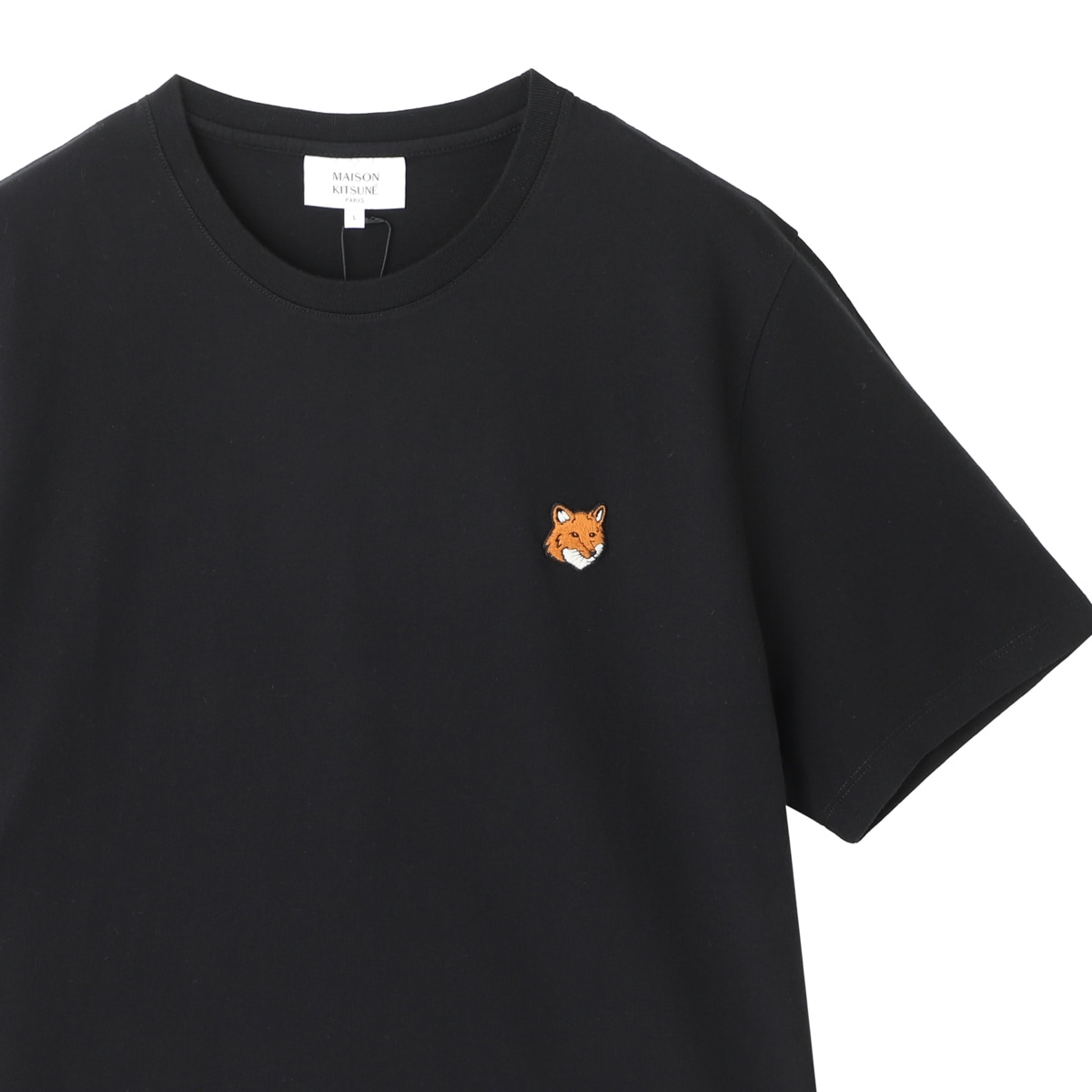 MAISON KITSUNE メゾンキツネ クルーネックTシャツ/FOX HEAD PATCH REGULAR TEE SHIRT メンズ