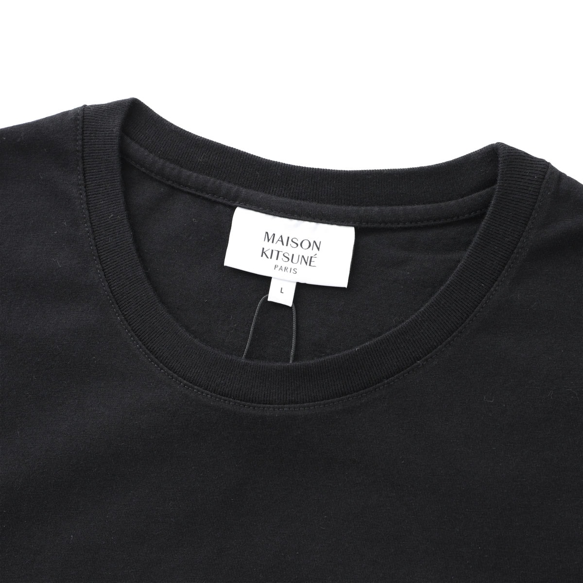 MAISON KITSUNE メゾンキツネ クルーネックTシャツ/FOX HEAD PATCH REGULAR TEE SHIRT メンズ