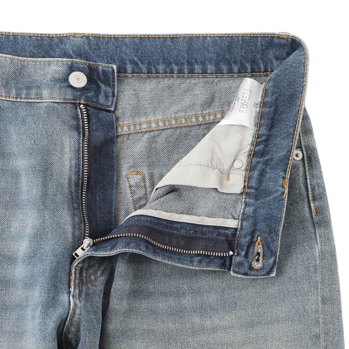 MM6 Maison Margiela エムエム 6 メゾンマルジェラ ジップフライジーンズ メンズ