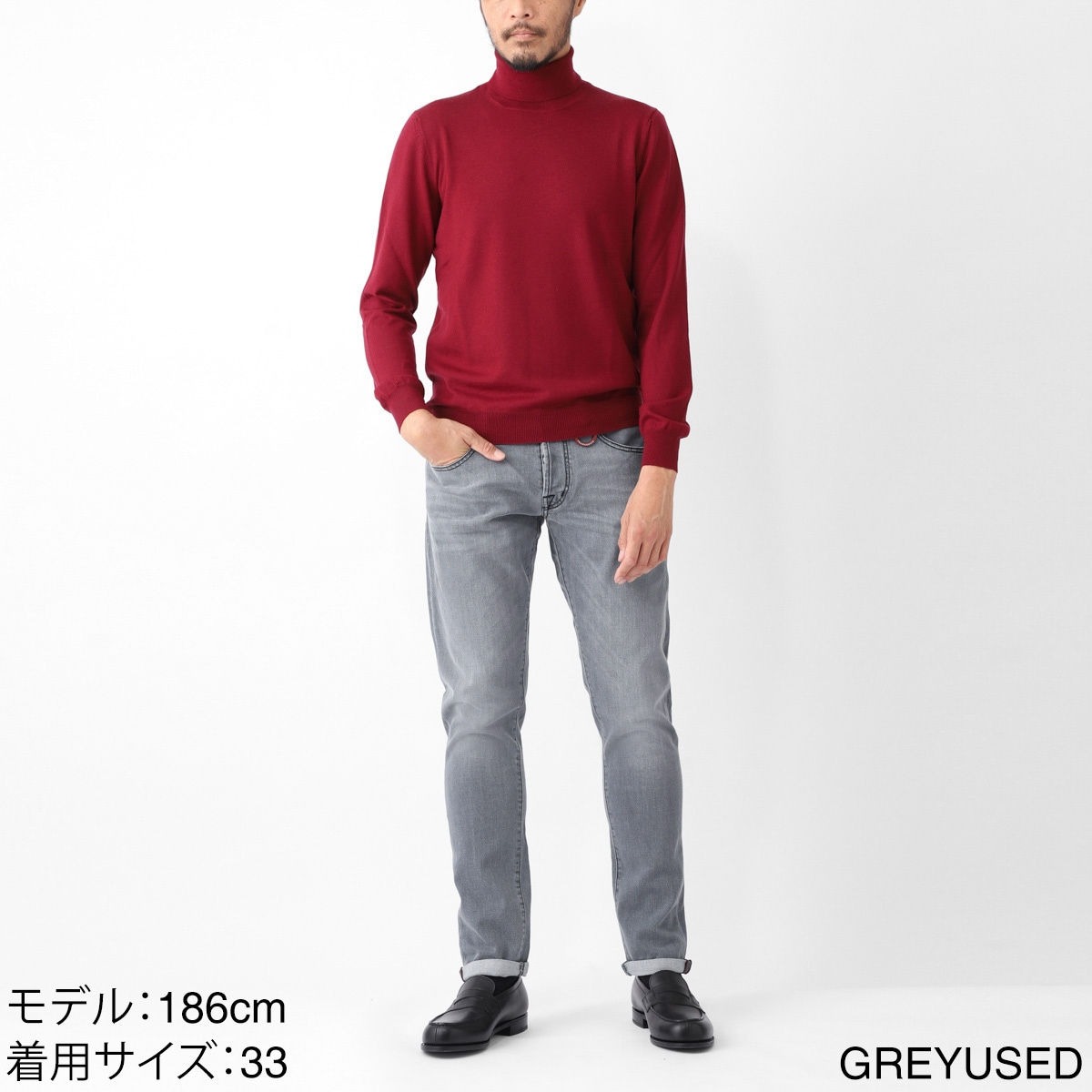 TRAMAROSSA トラマロッサ ボタンフライジーンズ/LEONARDO【大きいサイズあり】 メンズ