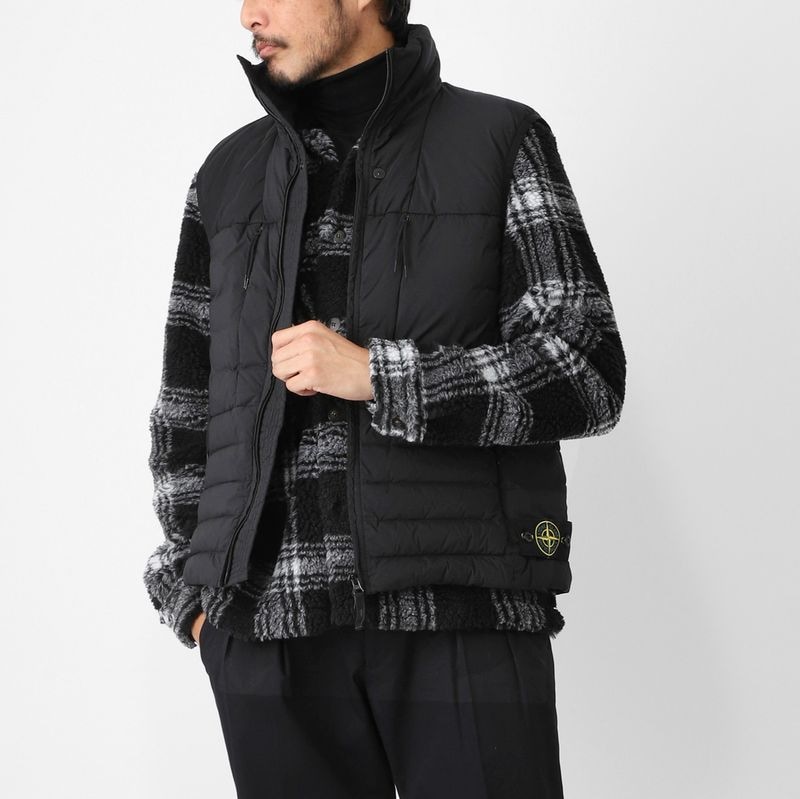 STONE ISLAND ストーンアイランド ダウンベスト/G100004 SEAMLESS