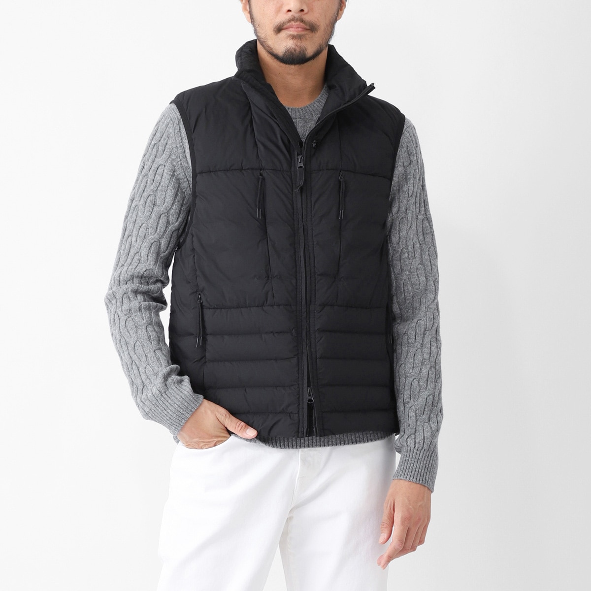 STONE ISLAND ストーンアイランド ダウンベスト/G100004 SEAMLESS