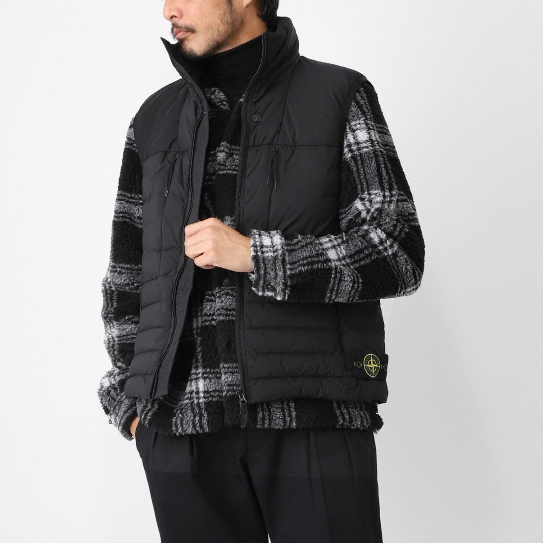 STONE ISLAND ストーンアイランド ダウンベスト/G100004 SEAMLESS