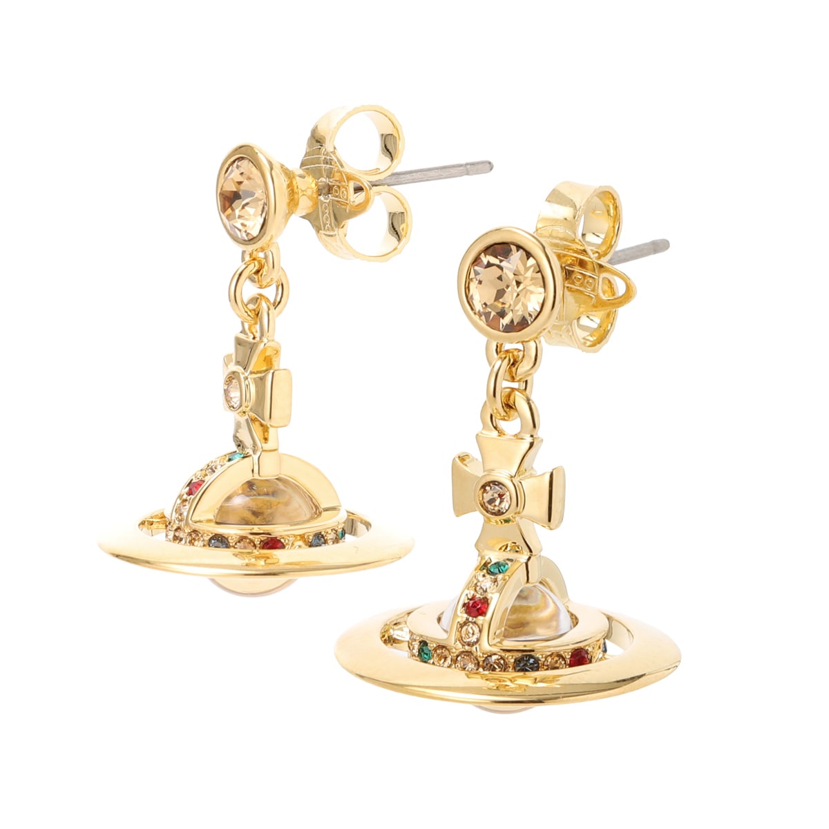 Vivienne Westwood ヴィヴィアンウエストウッド ピアス/NEW PETITE ORB EARRINGS レディース