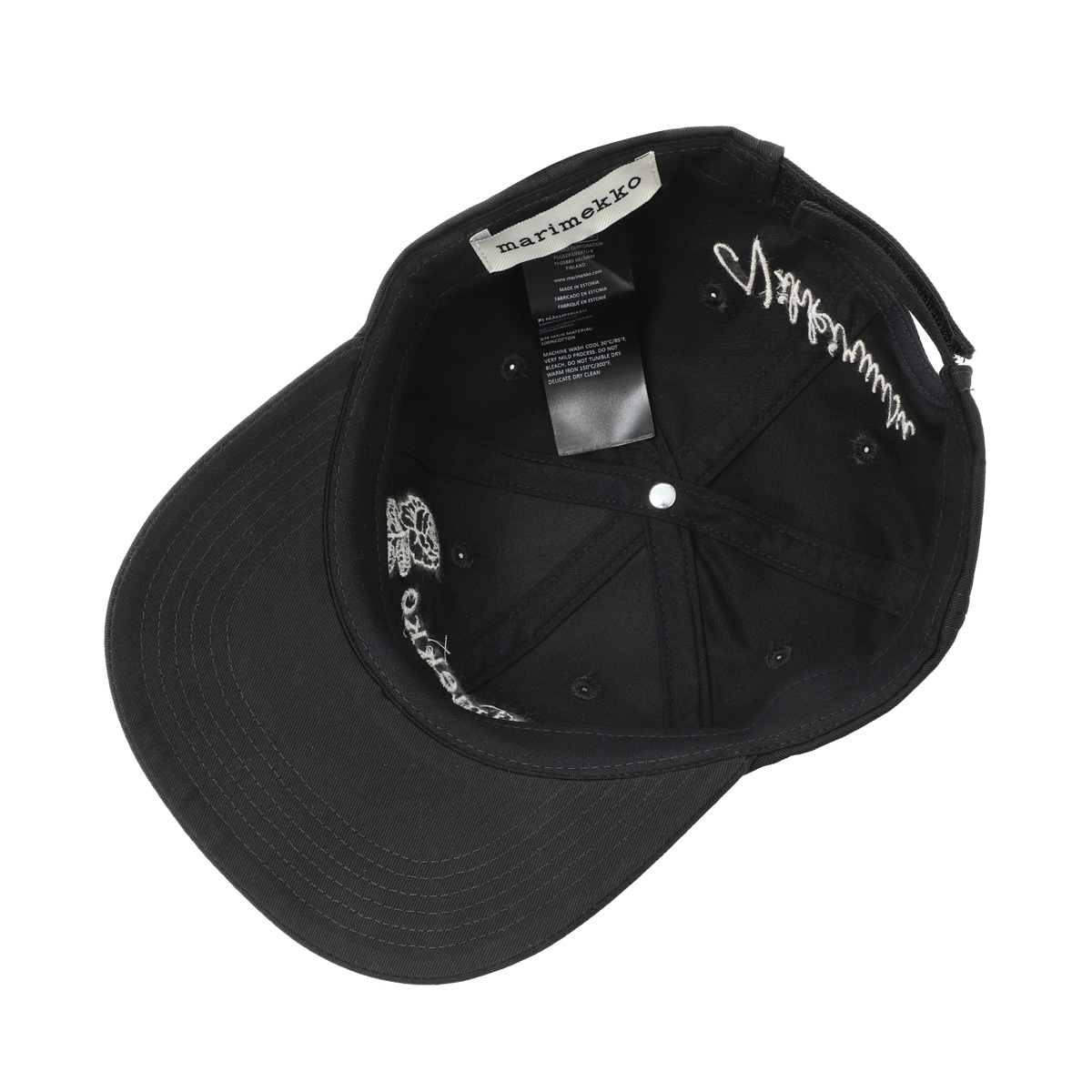 marimekko マリメッコ ベースボールキャップ/Auvo Vihkiruusu Kioski