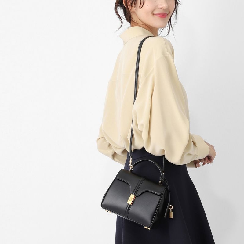 CELINE セリーヌ ハンドバッグ 3WAY/ボストンバッグ/SMALL BOSTON CUIR