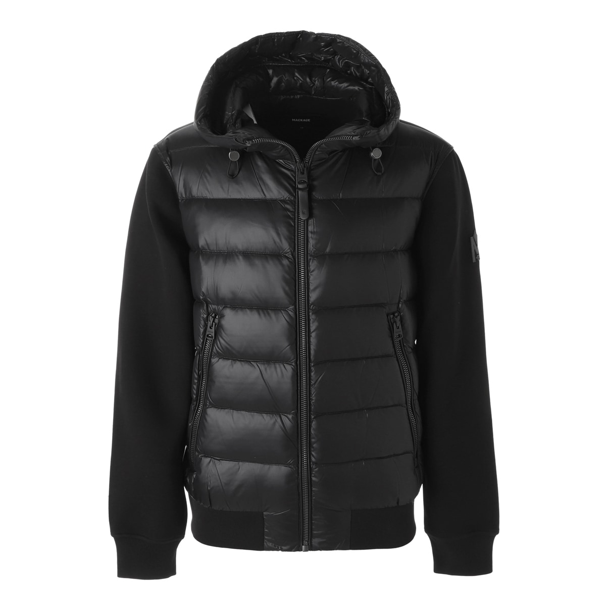 MACKAGE FRANK- R/切り替え ライトダウンジャケット Frank-R, Hybrid jacket with hood | Mackage® US