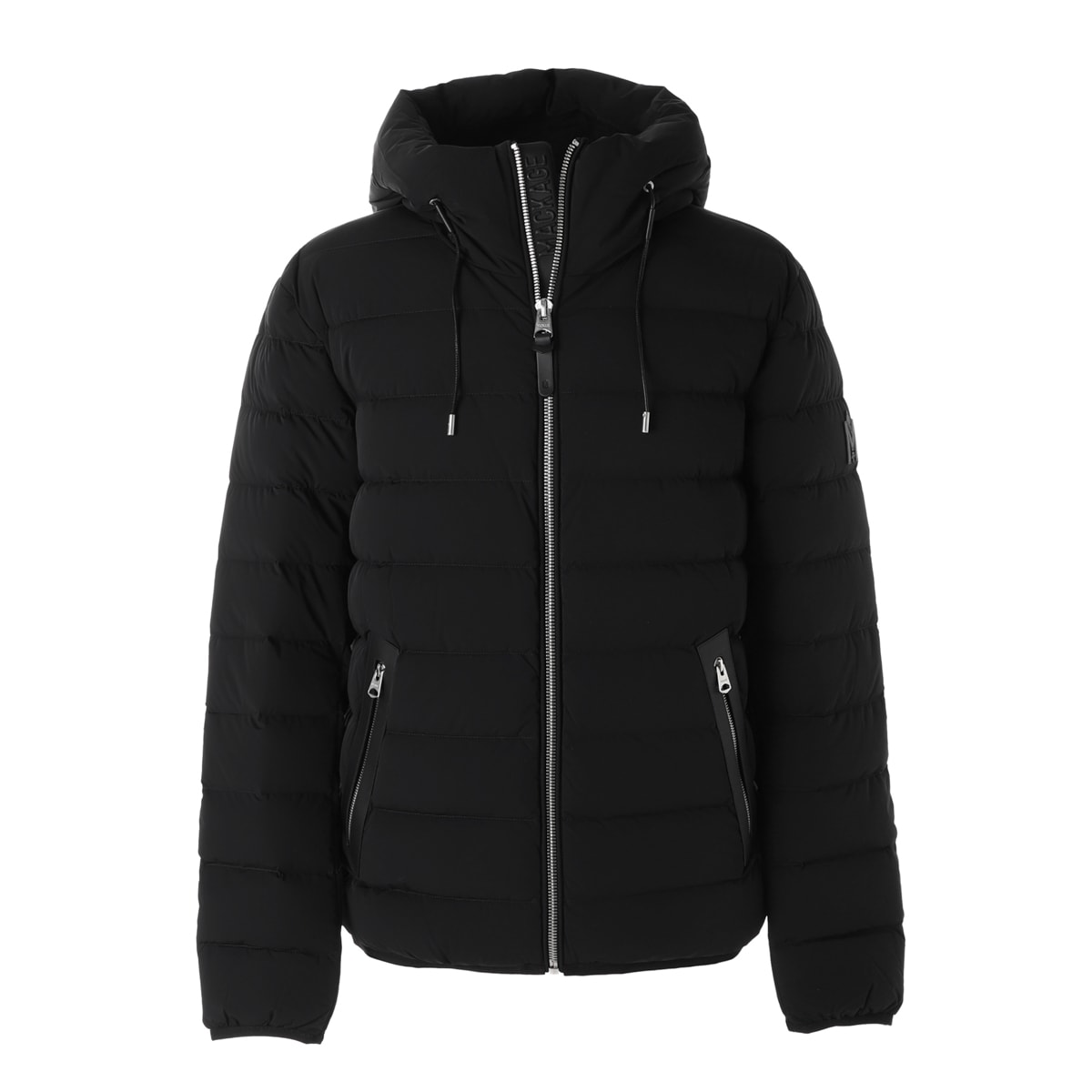 +J ブラック ダウンジャケット M MACKAGE マッカージュ ダウンジャケット/JACK-Z【大きいサイズあり