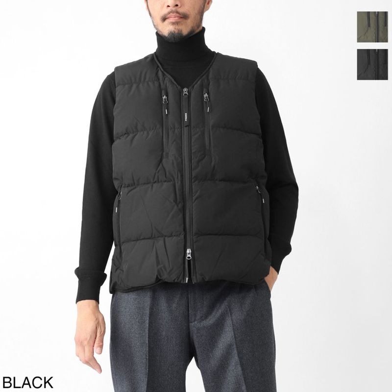 PYRENEX ネイビー ダウンベスト FRS/M Pyrenex（ピレネックス） ダウン