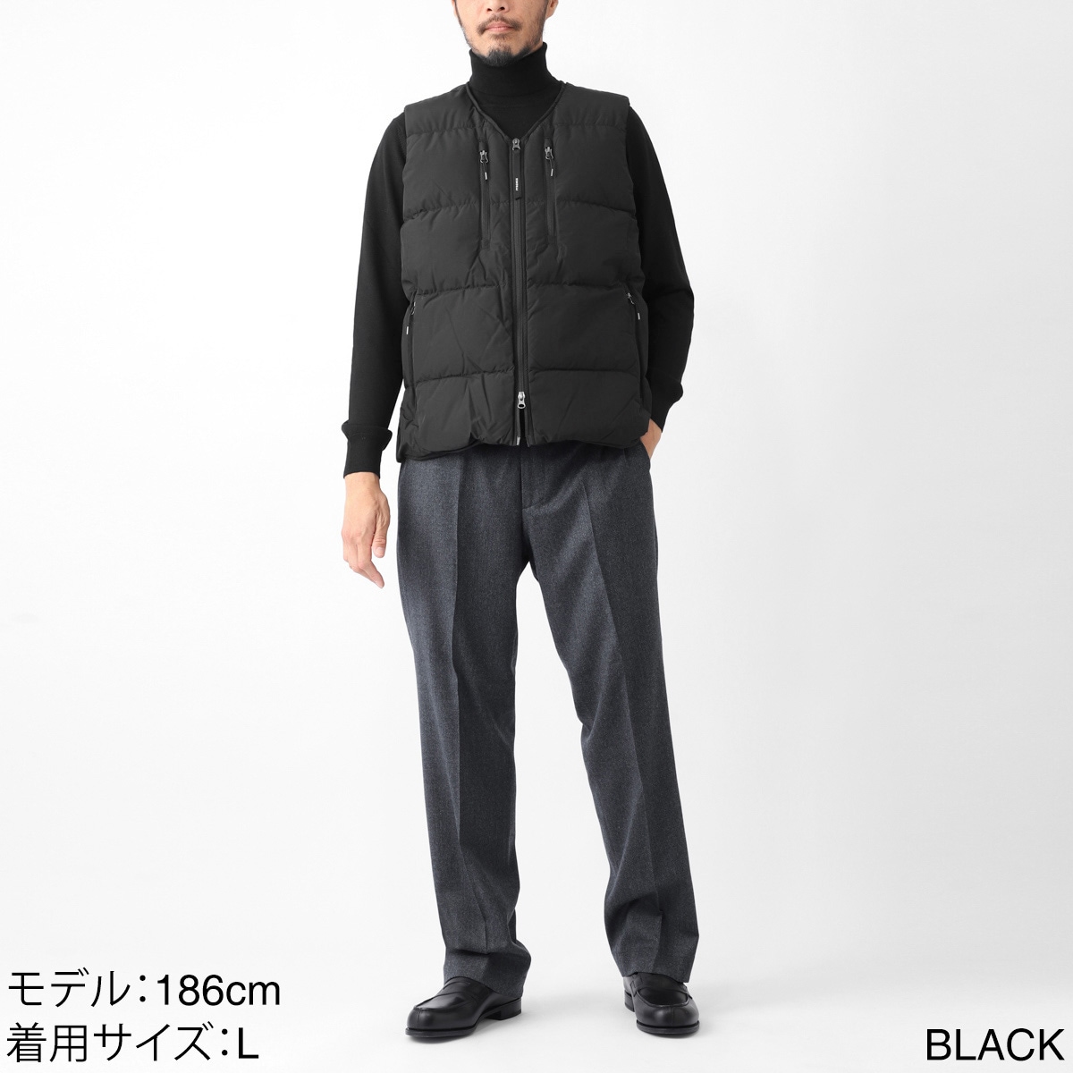 ほぼ未使用 Lサイズ PYRENEX ピレネックス ダウンベスト KLEMENS 楽天