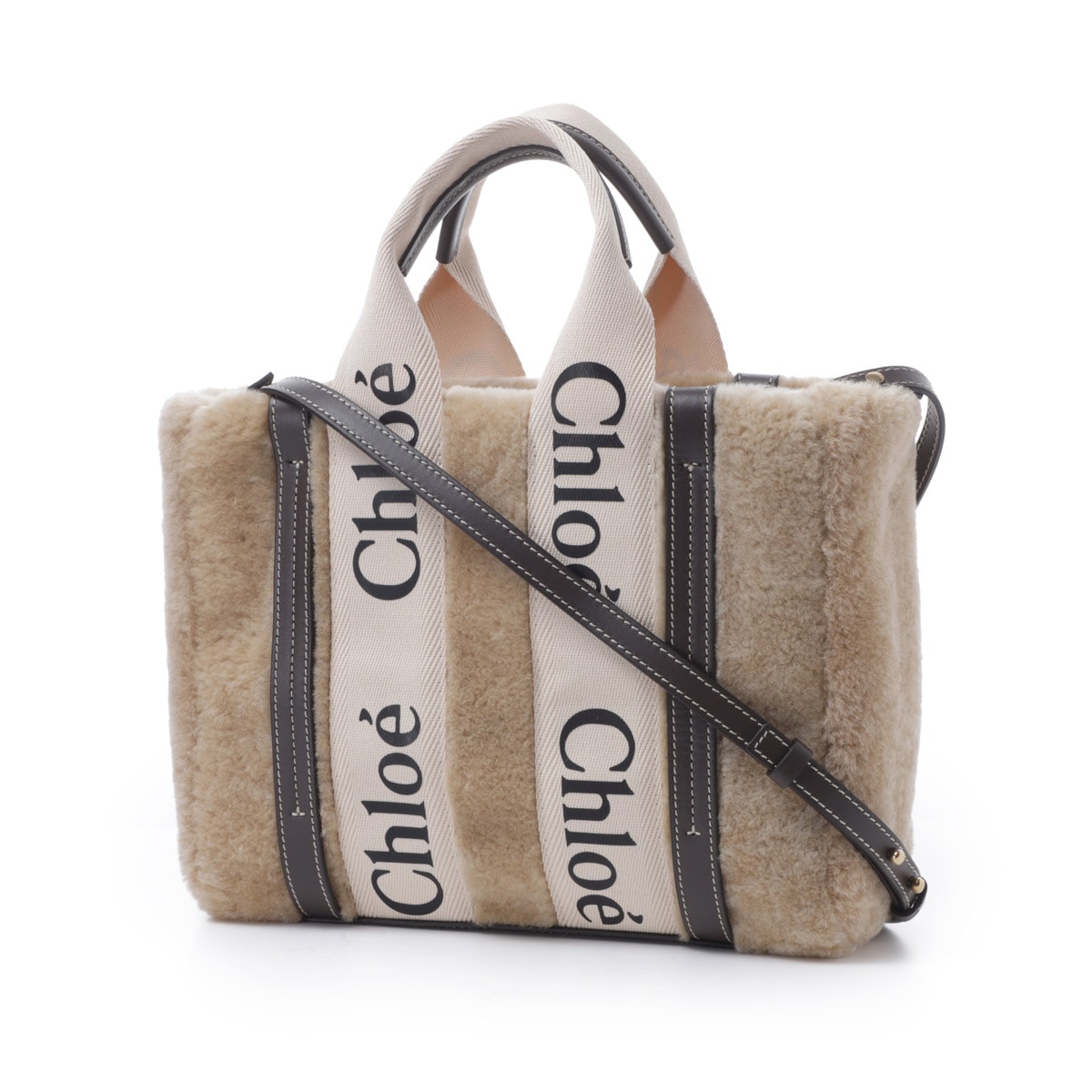 Chloe クロエ トートバッグ 3WAY/WOODY SMALL レディース