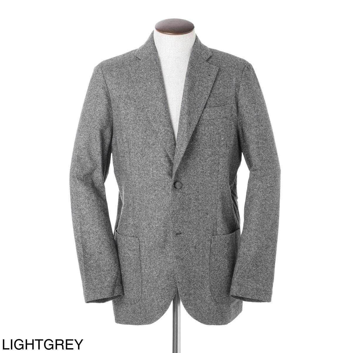 GIAB'S ARCHIVIO ジャブス アルキヴィオ 2つボタン イージージャケット/シングルジャケット/STROZZI/L【大きいサイズあり】 メンズ