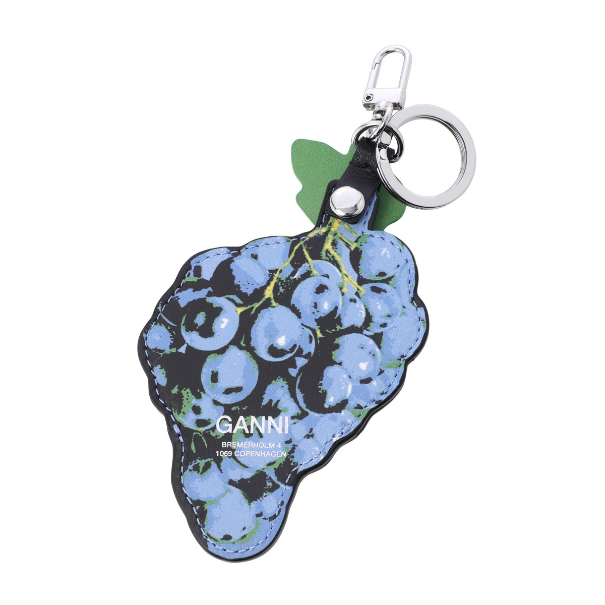 GANNI ガニー コインケース キーリング付き/GRAPE COIN PURSE