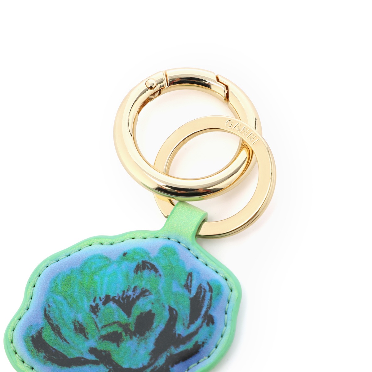 GANNI ガニー キーリング/バッグチャームモチーフ/FLOWER KEYRING