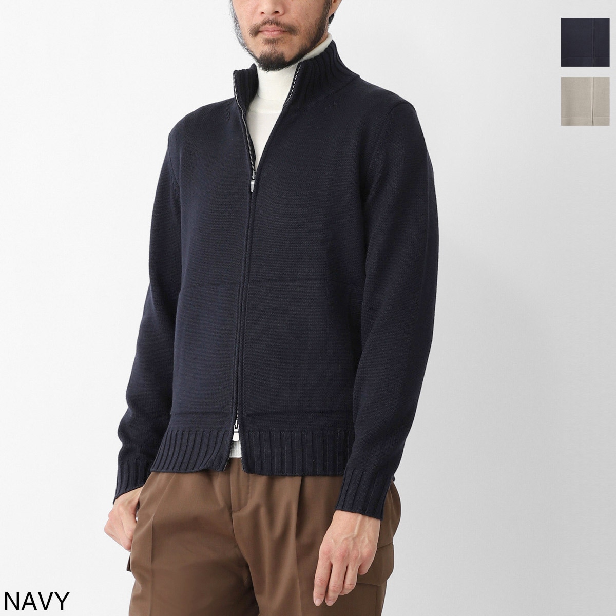 FILIPPO DE LAURENTIIS フィリッポ デ ローレンティス ジップアップ