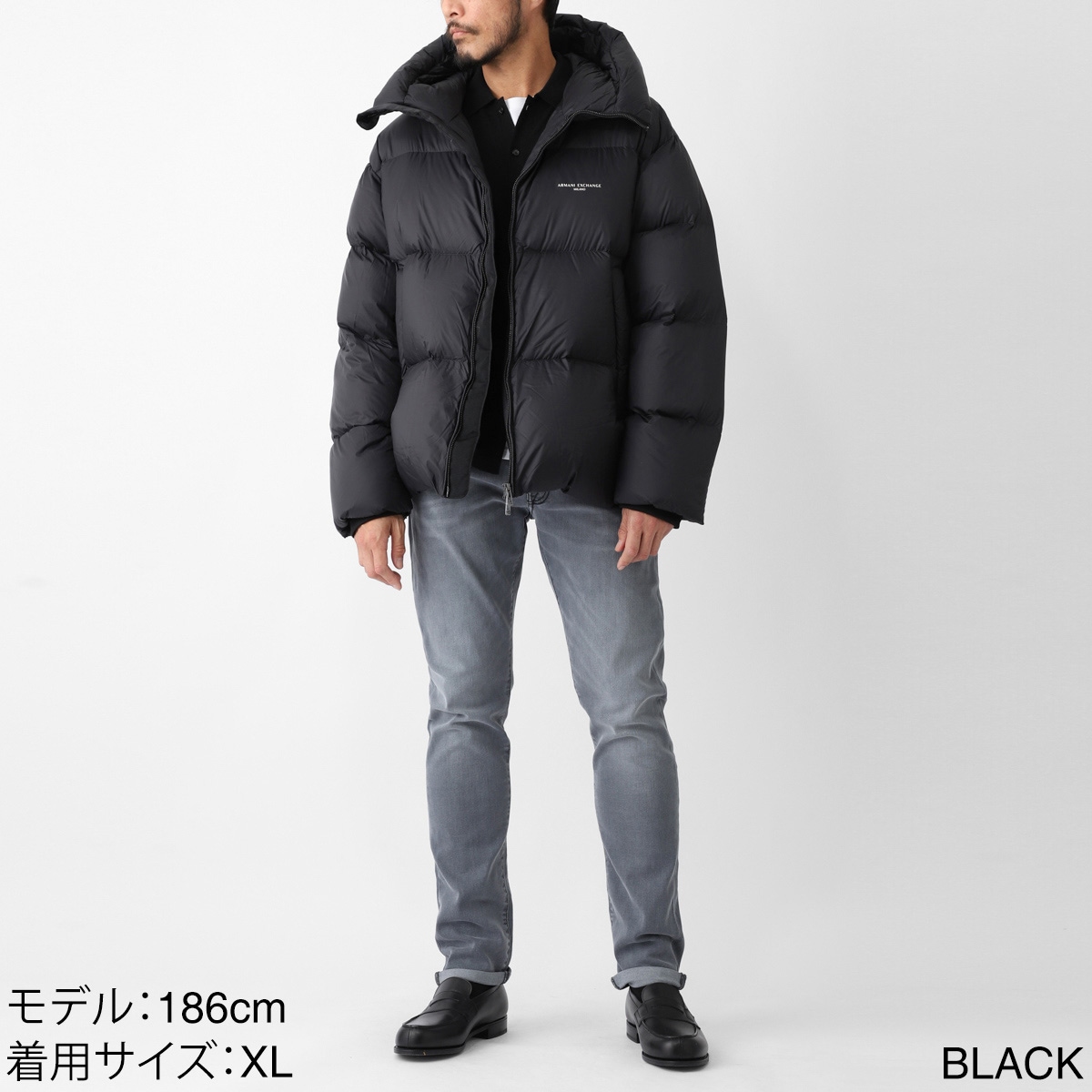 【アウトレット】ARMANI EXCHANGE アルマーニエクスチェンジ ダウンジャケット メンズ