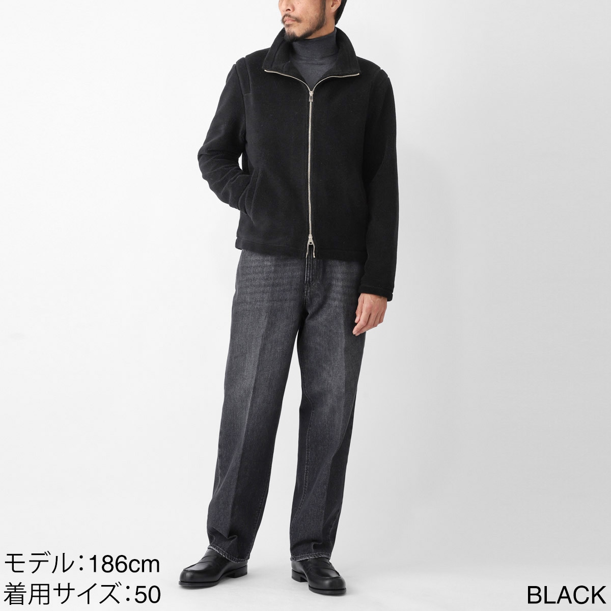 BRIGLIA 1949 ブリリア ジップフライジーンズ/DNM DENNIS EASY FIT