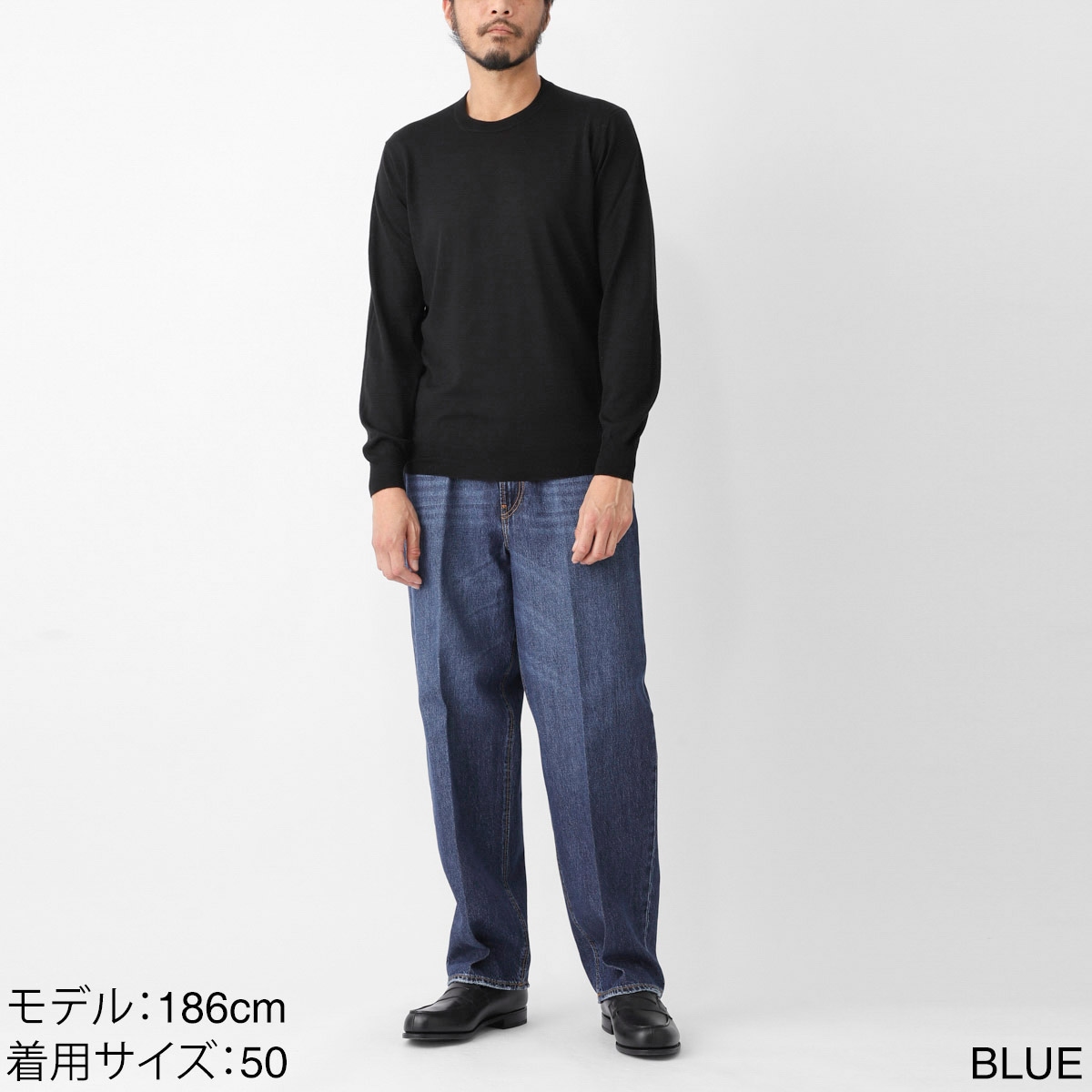 BRIGLIA 1949 ブリリア ジップフライジーンズ/DNM DENNIS EASY FIT