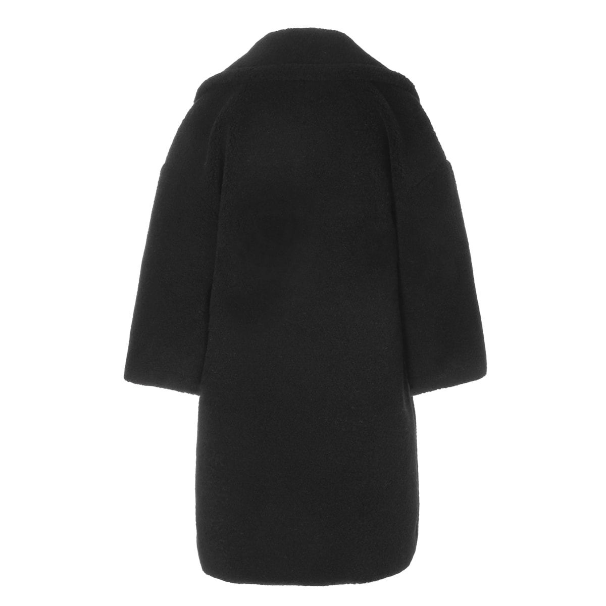 HERNO ヘルノ ダブルブレストコート/MELANGE TEDDY【大きいサイズあり