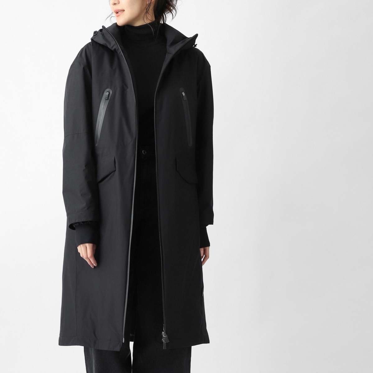 HERNO ヘルノ フーデッド コート/中綿入り コート/FUNCTIONAL WARDROBE 2 LAYER GORETEX【大きいサイズ ...
