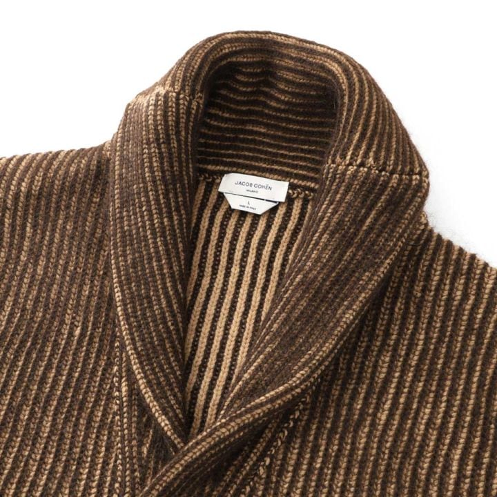 JACOB COHEN ヤコブコーエン カーディガン/CARDIGAN MAGLIA INGLESE BICOLORE メンズ