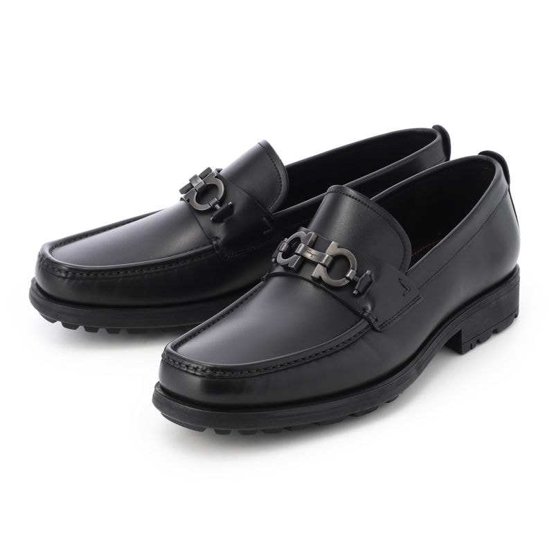 FERRAGAMO フェラガモ ローファー/ビットローファー/DAVID ワイズ:EEE【大きいサイズあり】 メンズ