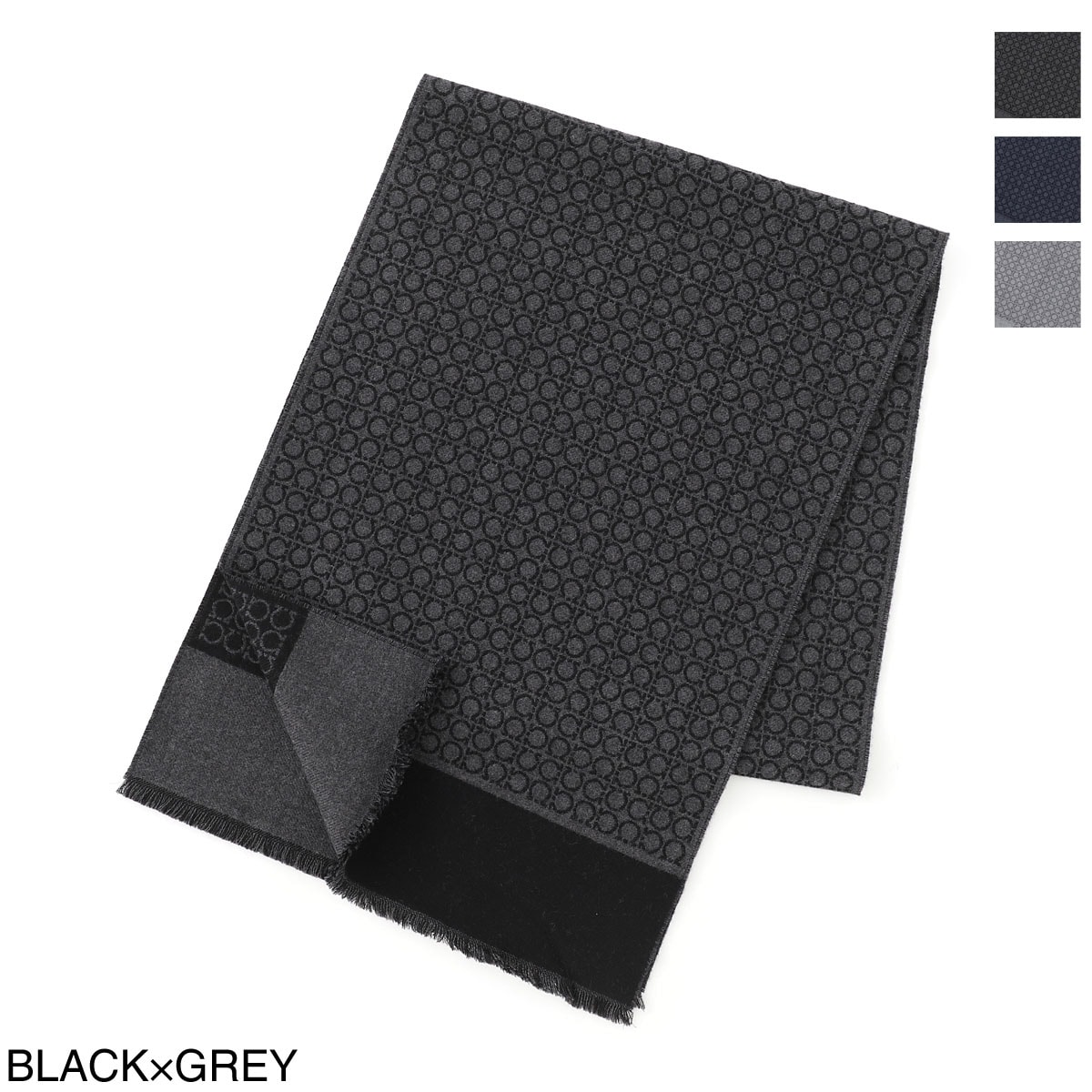 FERRAGAMO フェラガモ ストール メンズ