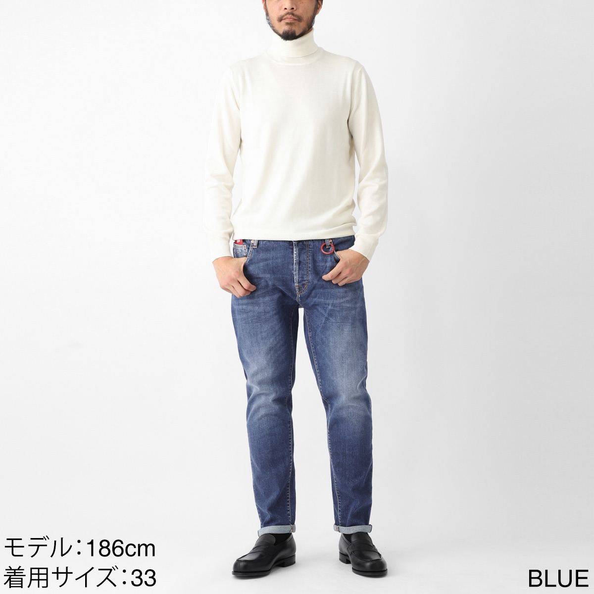 TRAMAROSSA トラマロッサ ボタンフライジーンズ/BRANDO【大きいサイズ