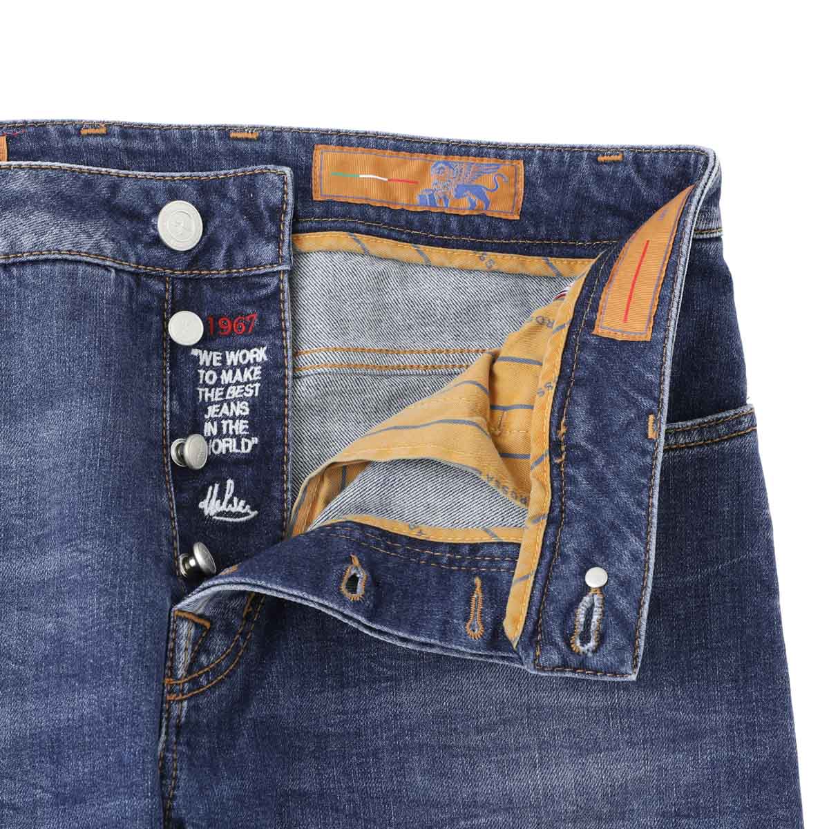 TRAMAROSSA トラマロッサ ボタンフライジーンズ/BRANDO【大きいサイズ