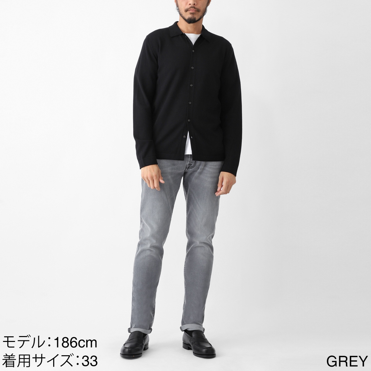 TRAMAROSSA トラマロッサ ジップフライジーンズ/MICHELANGELO ミケランジェロ【大きいサイズあり】 メンズ