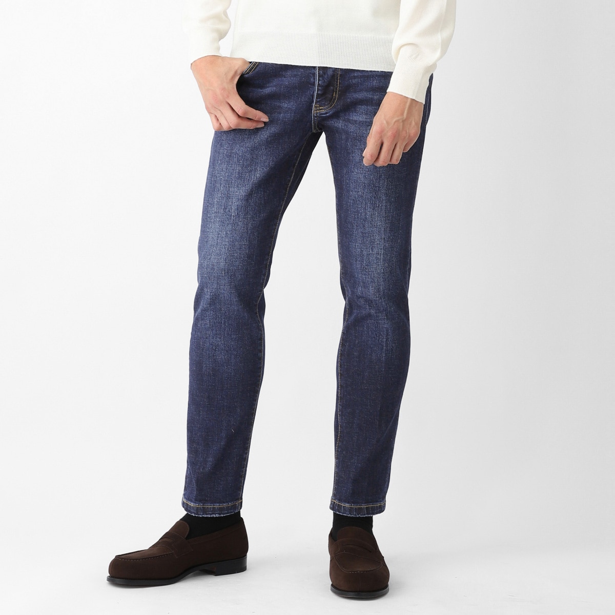 1767✳️MARK&LONA マークアンドロナ オールインワン デニム 濃紺 1767 MARK&LONA マークアンドロナ オールインワン デニム 濃紺