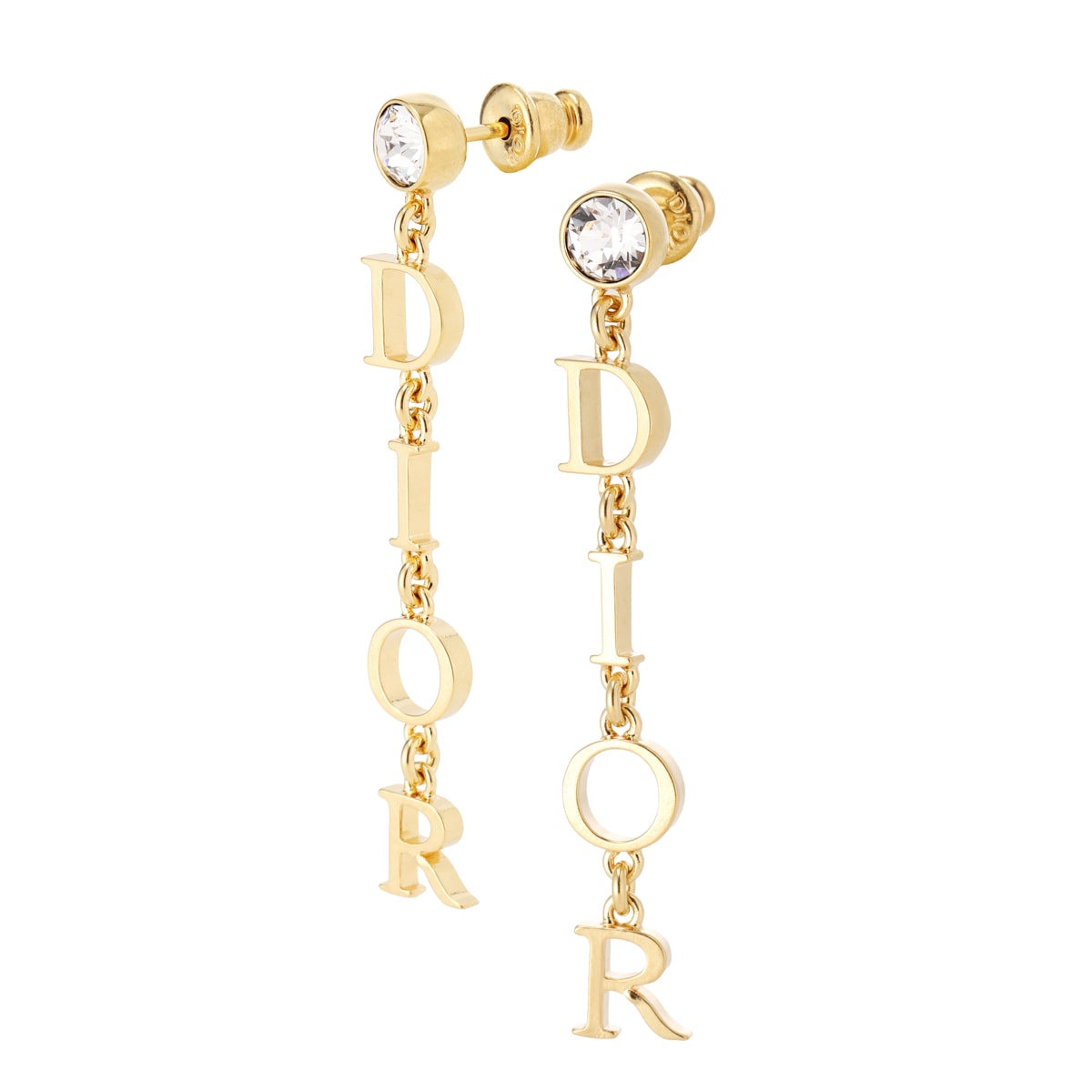 DIOR ディオール ピアス/DIOREVOLUTION EARRINGS クリスタル ロゴ