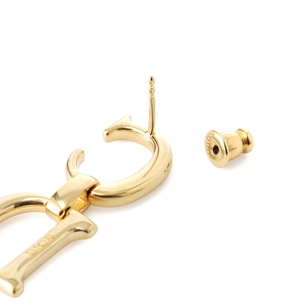 アウトレット】DIOR ディオール ピアス/SADDLE EARRINGS CDロゴ