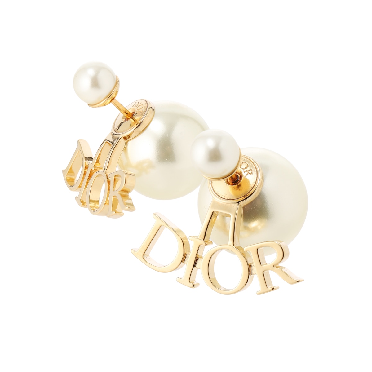 Dior ロゴ パール ピアス セット　美品 DIOR ディオール ピアス/DIOR TRIBALES EARRINGS パール ロゴ