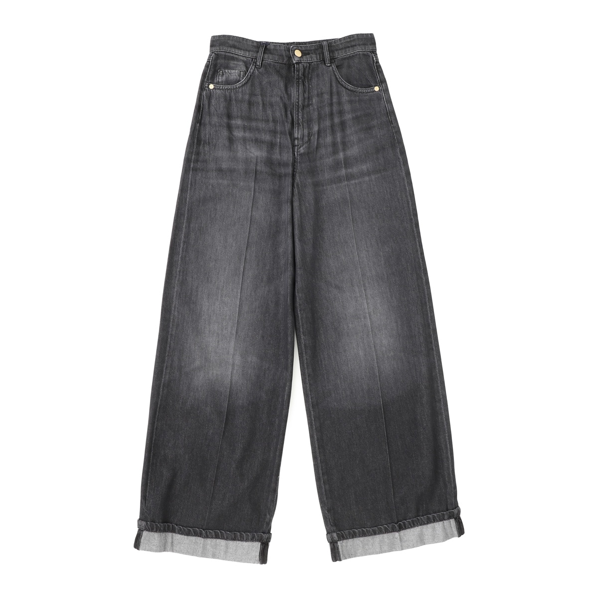 S Max Mara エスマックスマーラ ジップフライジーンズ/ワイドパンツ