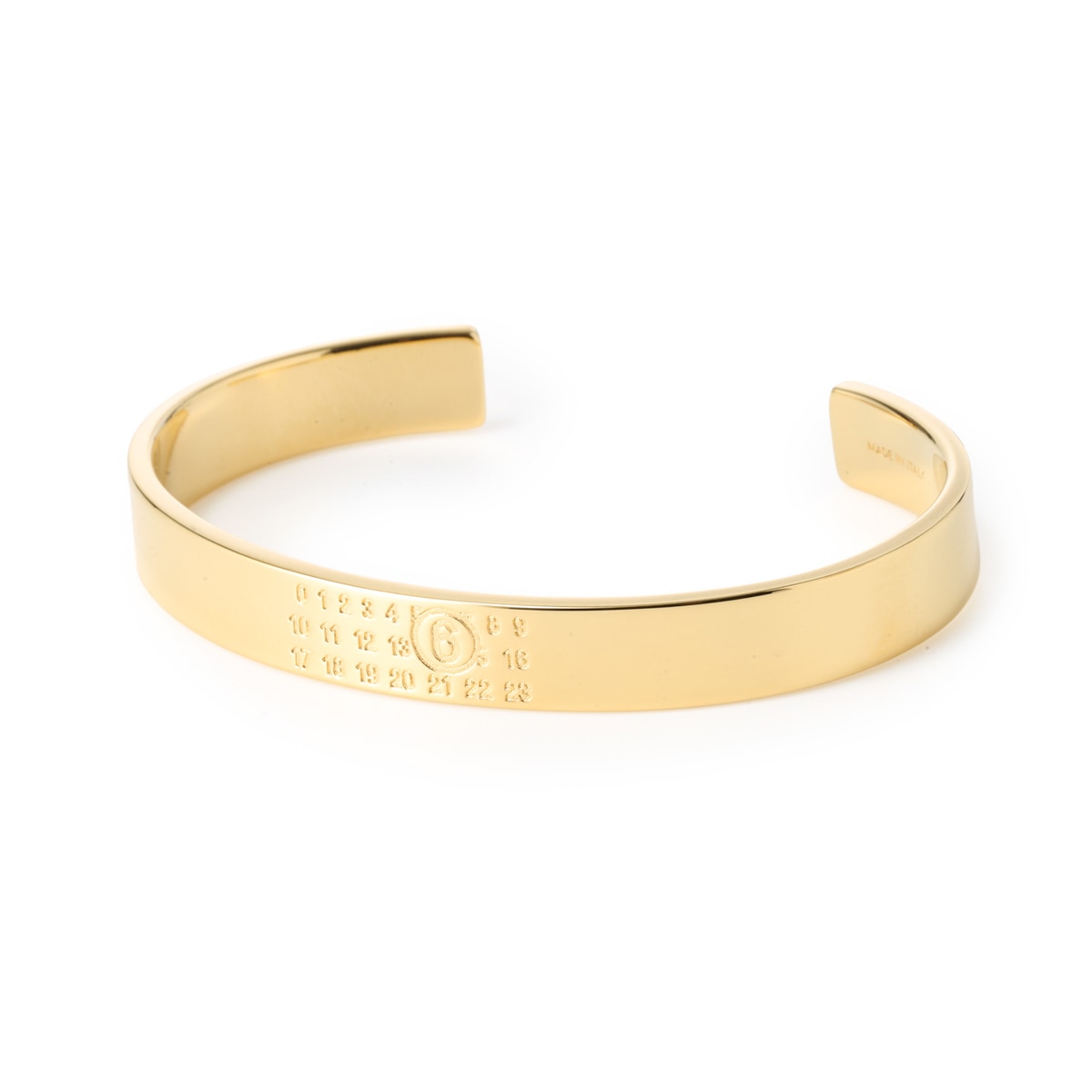 MM6 Maison Margiela エムエム 6 メゾンマルジェラ バングル/ブレスレット/MINIMAL LOGO 8MM CUFF レディース