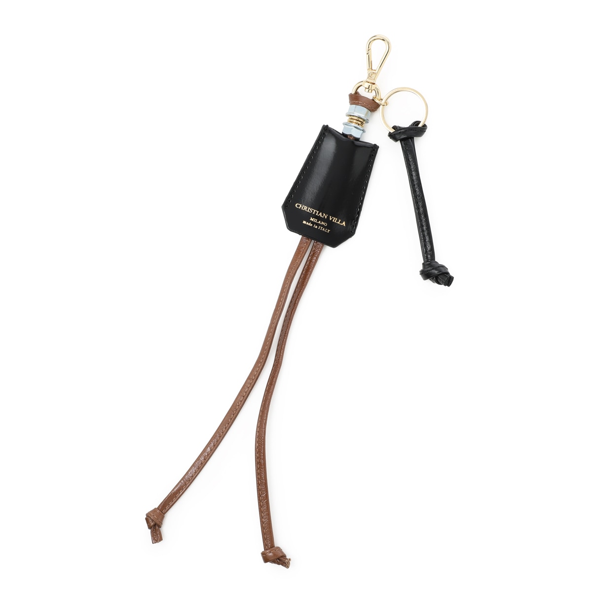 CHRISTIAN VILLA クリスチャン ヴィラ キーリング/バッグチャームレザー レディース