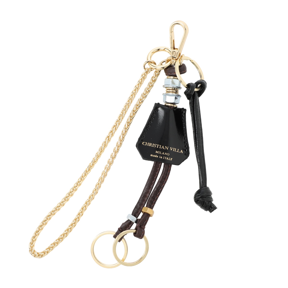 CHRISTIAN VILLA クリスチャン ヴィラ キーリング/バッグチャームMIX レディース
