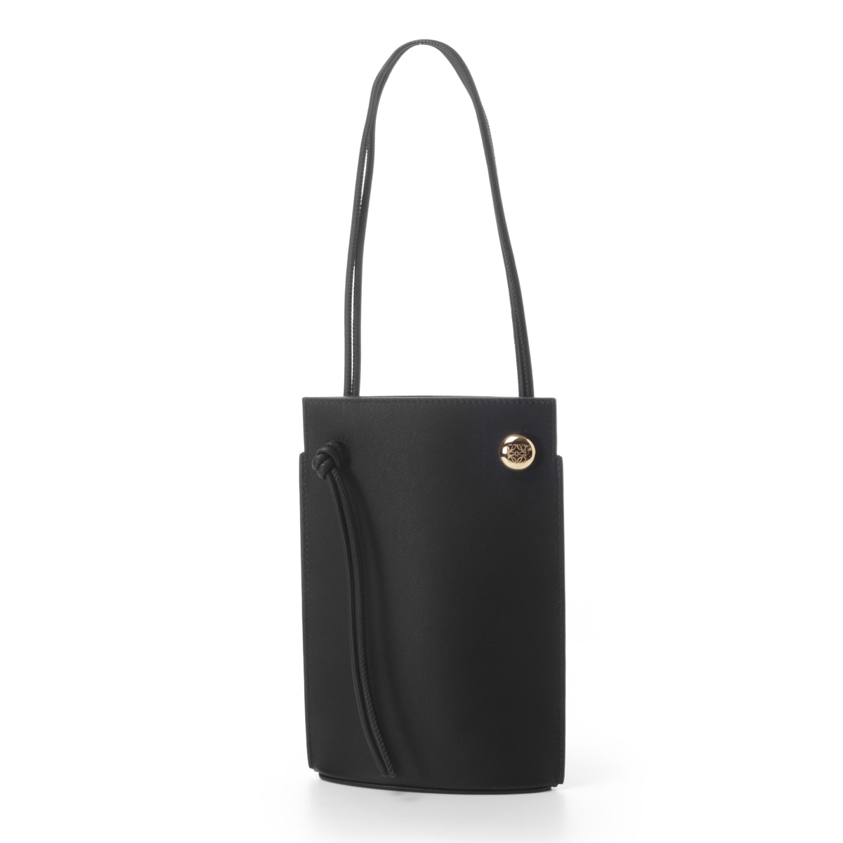 ロエベ　シェルバスケット 黒 アウトレット】LOEWE ロエベ バスケットバッグ/SHELL MEDIUM BASKETBAG