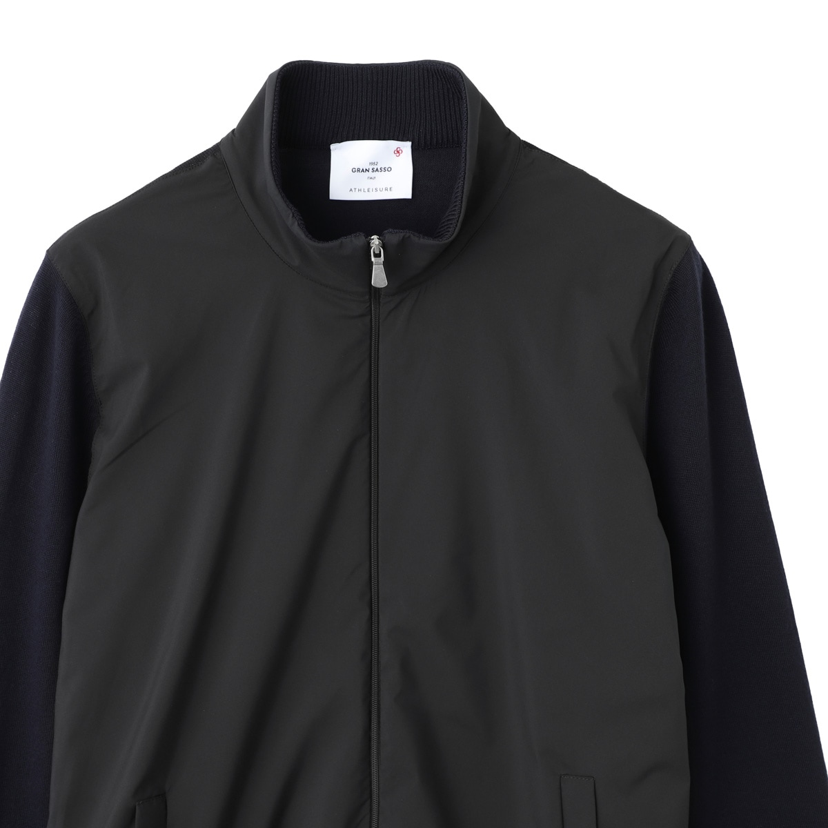 Gran Sasso グランサッソ ジップアップ ニットブルゾン/ATHLEISURE