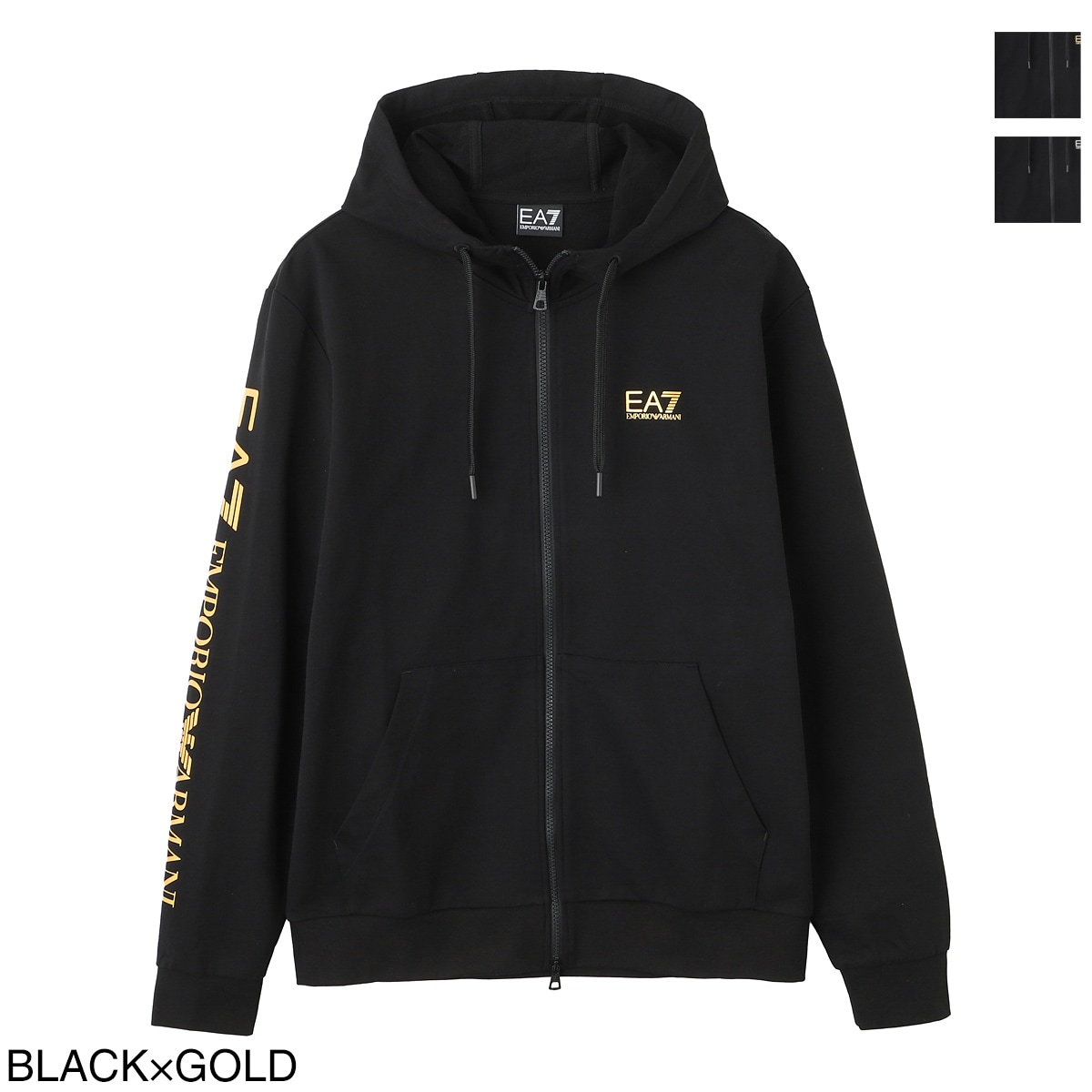 EA7 EMPORIO ARMANI エンポリオアルマーニ ジップアップ パーカ/スウェットパーカ/LOGO SERIES メンズ