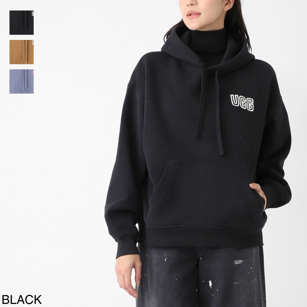 UGG Australia アグオーストラリア パーカ/フーディ/UGG LOGO HOODIE レディース
