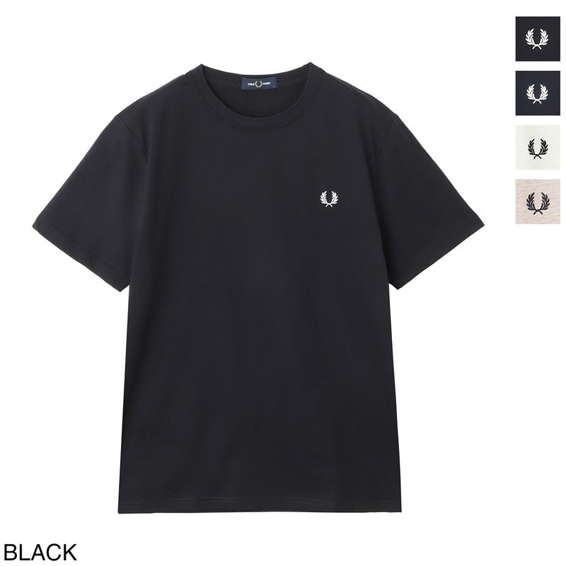 『ネコポス対応(1点まで)』FRED PERRY フレッドペリー クルーネックTシャツ/CREW NECK T-SHIRT M1600V メンズ