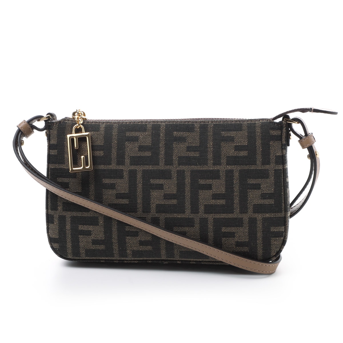 FENDI フェンディ チェーン付き クラッチバッグ/ショルダーバッグ レディース