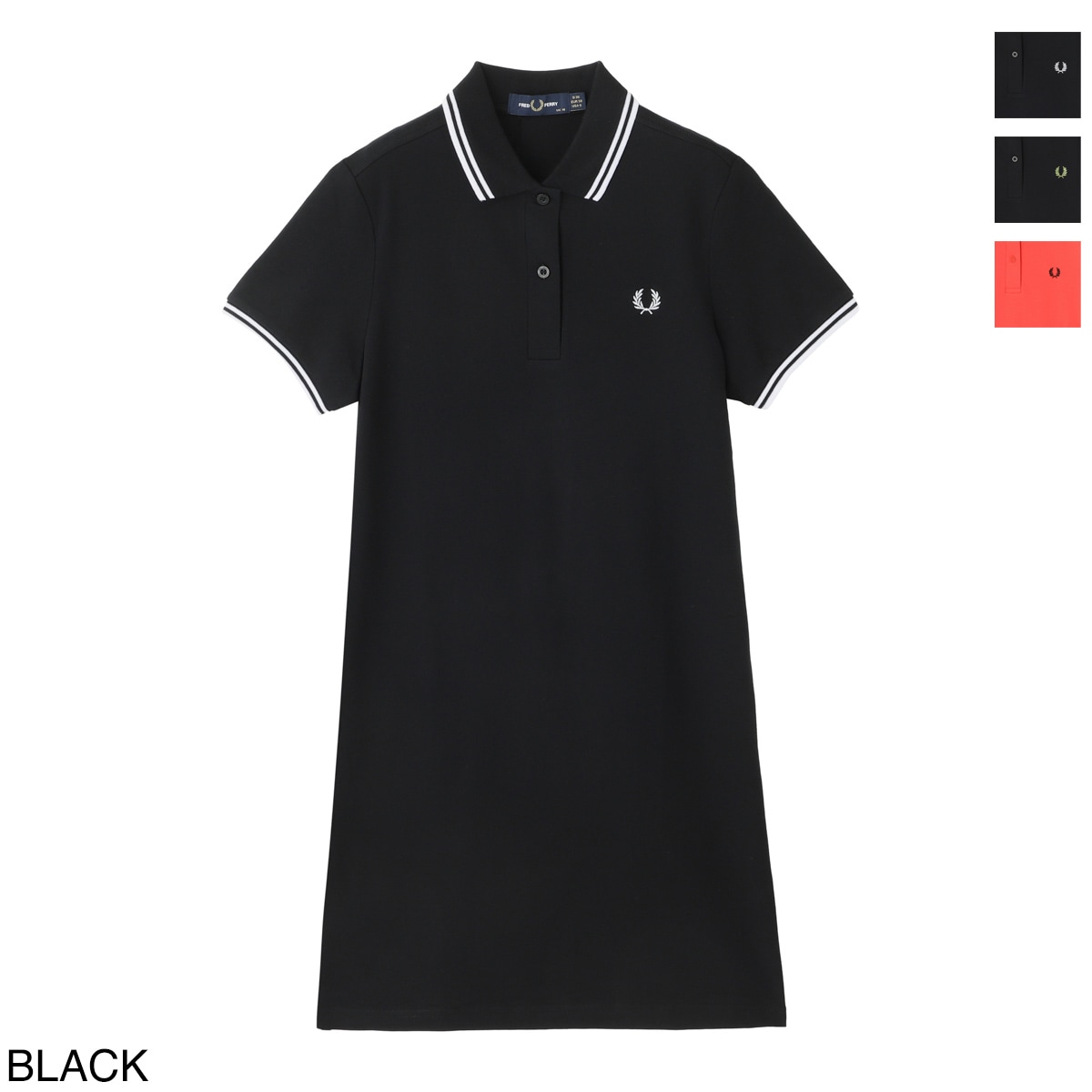 FRED PERRY フレッドペリー ポロシャツワンピース/TWIN TIPPED FRED PERRY DRESS レディース