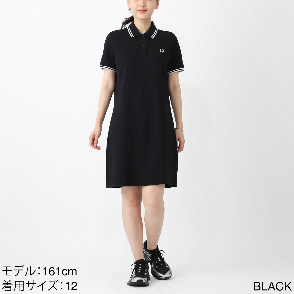 FRED PERRY フレッドペリー ポロシャツワンピース/TWIN TIPPED FRED PERRY DRESS レディース