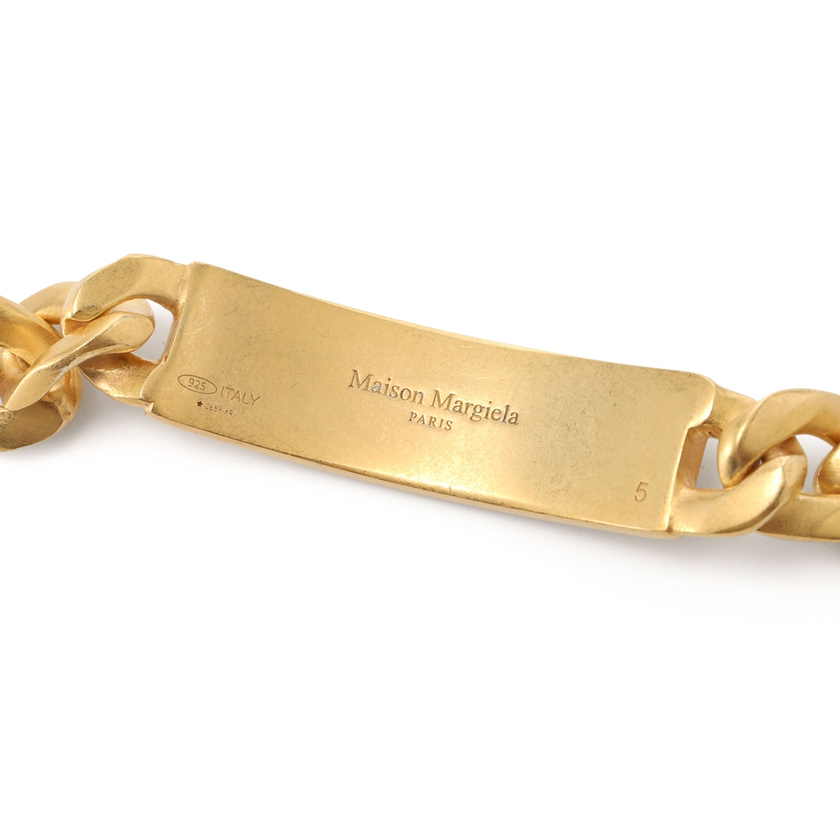 Maison Margiela メゾンマルジェラ ブレスレット/チェーンブレスレット/GOURMETTE REFERENCE BRACELET